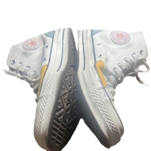 CONVERSE CHUCK TAYLOR ALL‎ STARS HIGH TOP SNEAKERS SIZE 9 - Picture 3 of 7